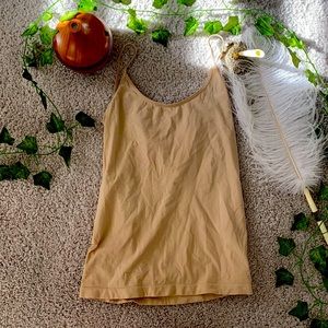 Tan tank top